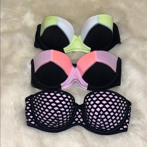 ALL 3 Victoria’s Secret Swim bikini tops